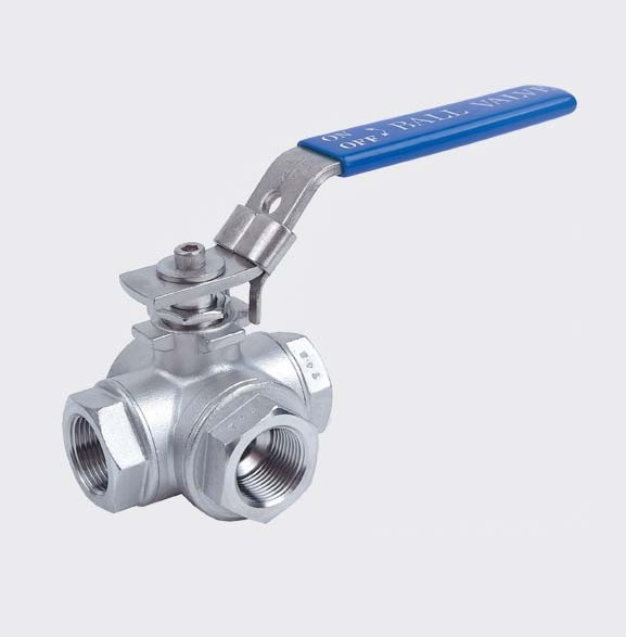 Кран кульовий муфтовий триходовий IT-3W